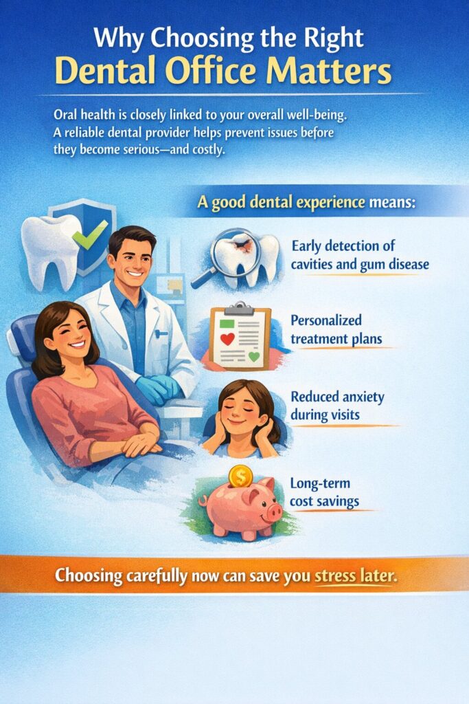 Why Choosing the Right Dental Office Matters