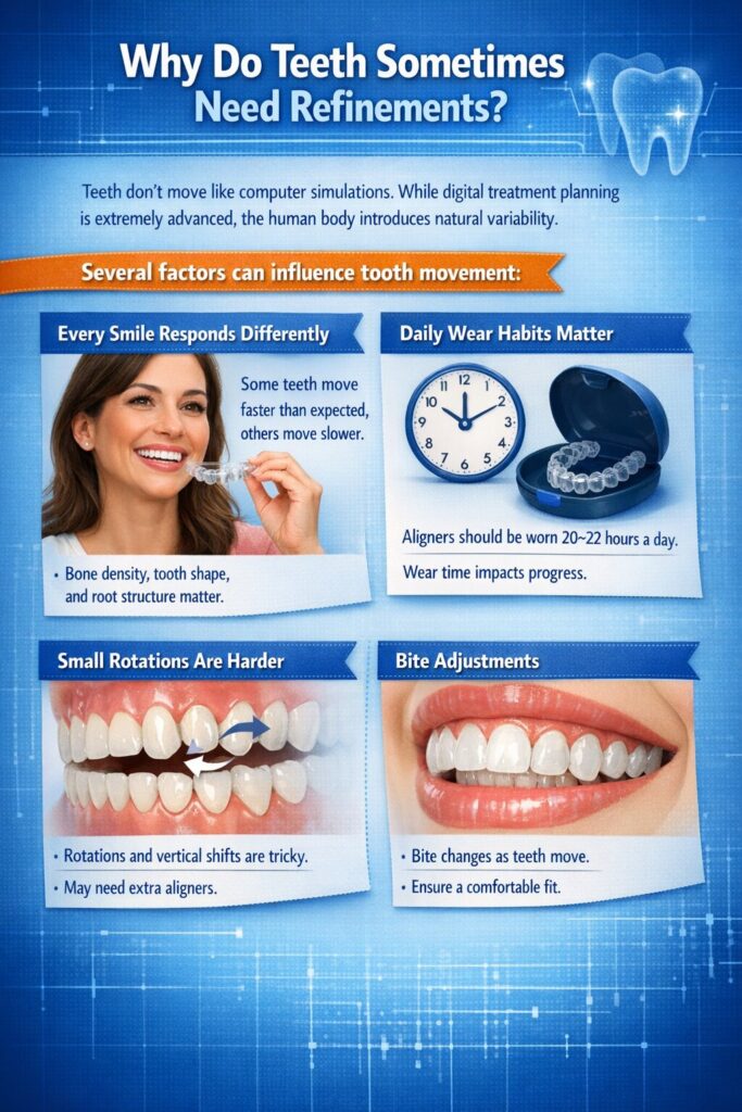 Why Do Teeth Sometimes Need Refinements