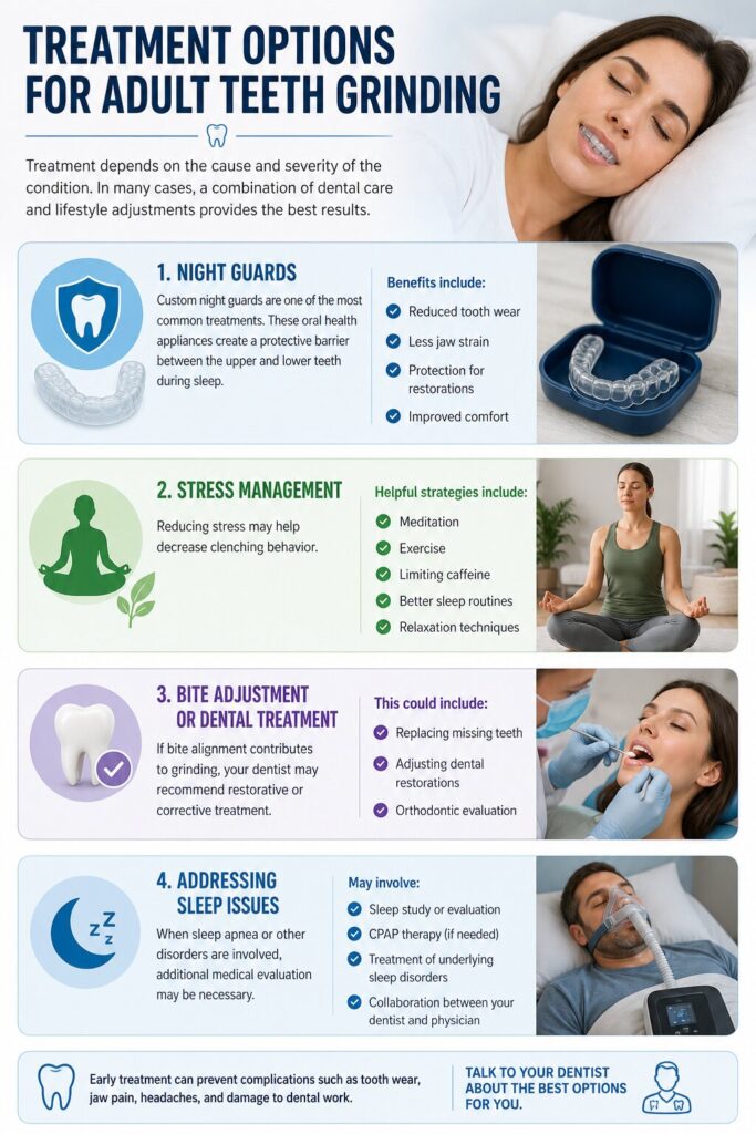 Treatment Options for Adult Teeth Grinding